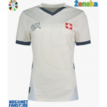 Švicarska Gostujuci Dres za Ženska EP 2024 Kratak Rukav